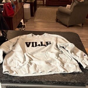 Champion Gray Millersville Sweatshirt